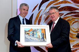 Tom&aacute;s Garvey Honoured with IT Tralee Cantillon Business Leader Award.